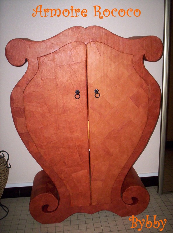 Armoire Rococo fermée