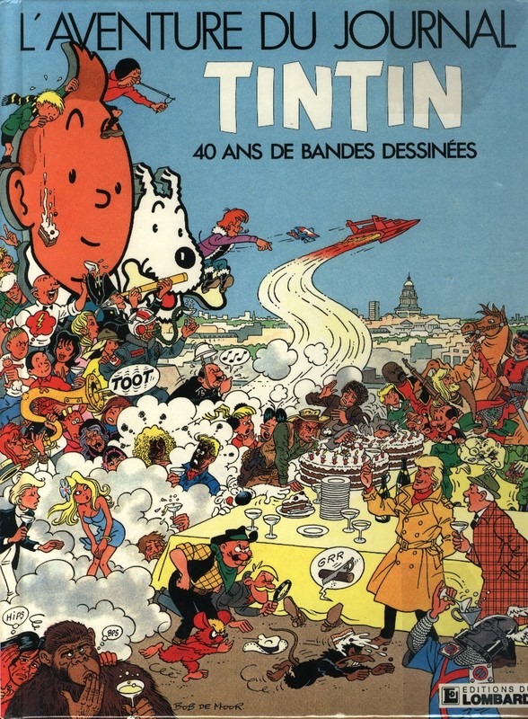Le Journal Tintin Album Photos Bob De Moor