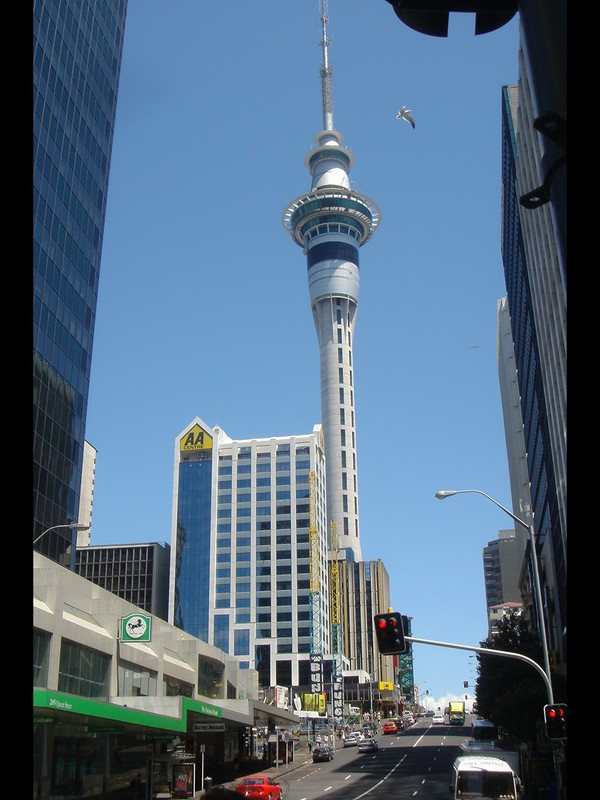 Mardi 10/01 - Auckland - Sky tower