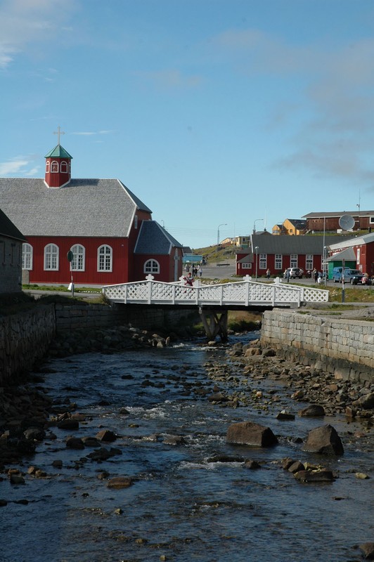 Nuuk - Photo de ville du groenland - Pole Nord- photos A.S ...