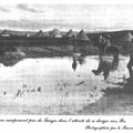 Ambasade belge en campement près de Tanger en 1887