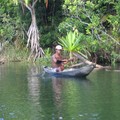 Pêcheur sur le Canal des Pangalanes