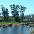 Maison-ilôts sur le Canal des Pangalanes